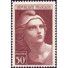 France num Yvert 732 ** MNH Marianne de Gandon Année 1945