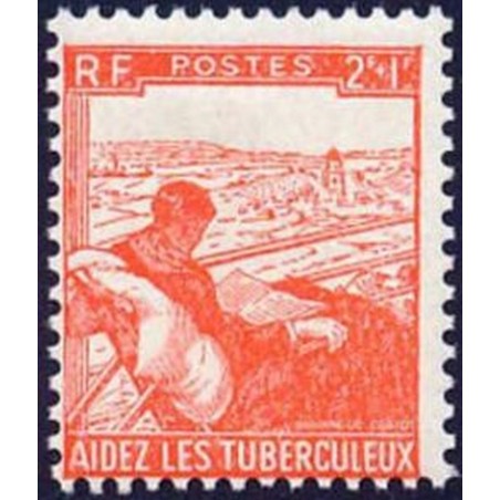 France num Yvert 736 ** MNH tuberculeux Année 1945