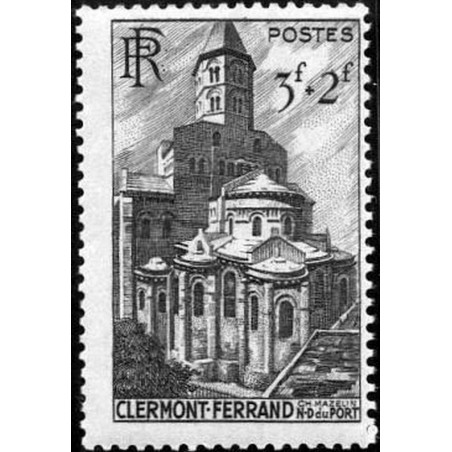 France num Yvert 773 ** MNH Basilique Clermont 63 Année 1947