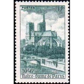 France num Yvert 776 ** MNH Notre dame Paris Année 1947