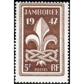 France num Yvert 787 ** MNH Jamboree Scout Année 1947