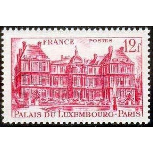 France num Yvert 803 ** MNH Paris Palais Luxembourg Année 1948