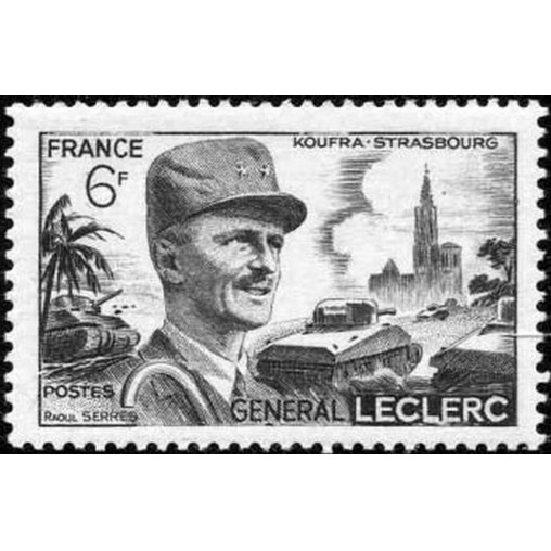 France num Yvert 815 ** MNH General LECLERC Année 1948