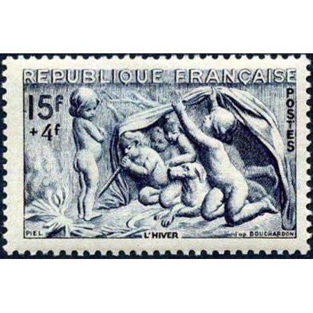 France num Yvert 862 ** MNH Bouchardon Croix Rouge  Année 1949