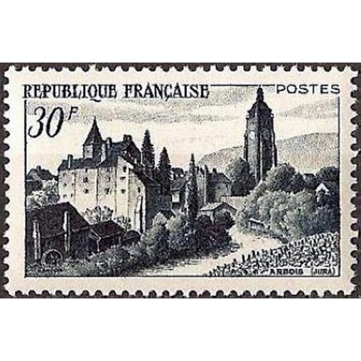 France num Yvert 905 ** MNH vue d'Arbois  Année 1951