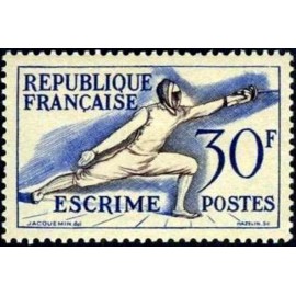 France num Yvert 962 ** MNH JO helsinki 1952 Année 1953