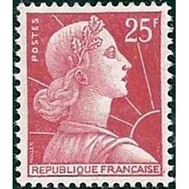 France num Yvert 1011C ** MNH Muller  Année 1955