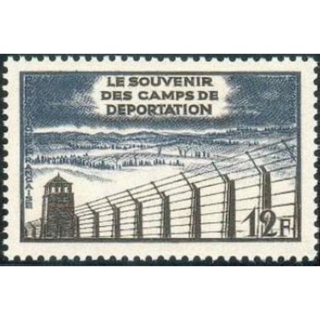 France num Yvert 1023 ** MNH Deportation Année 1955