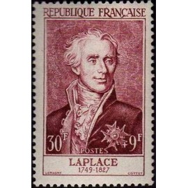 France num Yvert 1031 ** MNH Laplace Année 1955