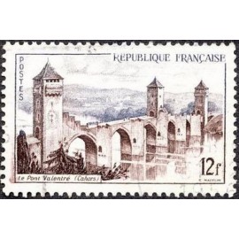 France num Yvert 1039 ** MNH Pont Cahors Année 1955