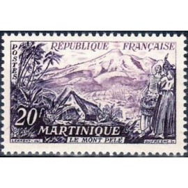 France num Yvert 1041 ** MNH Martinique Année 1955