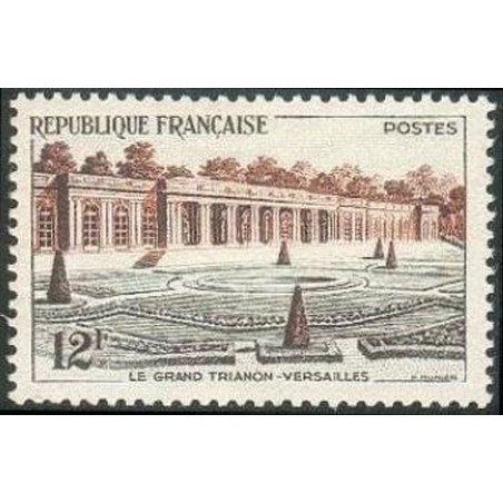 France num Yvert 1059 ** MNH Versailles Année 1956