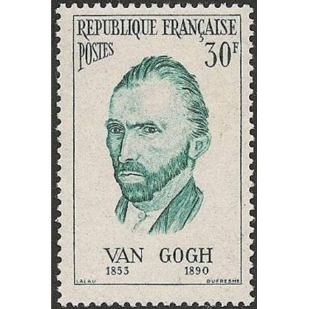 France num Yvert 1087 ** MNH Vincent Van Gogh Année 1956