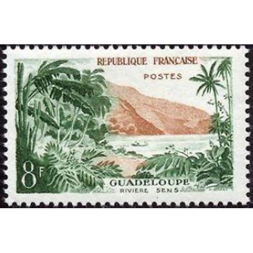France num Yvert 1125 ** MNH Guadeloupe Année 1957