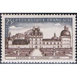France num Yvert 1128 ** MNH Valençay Année 1957