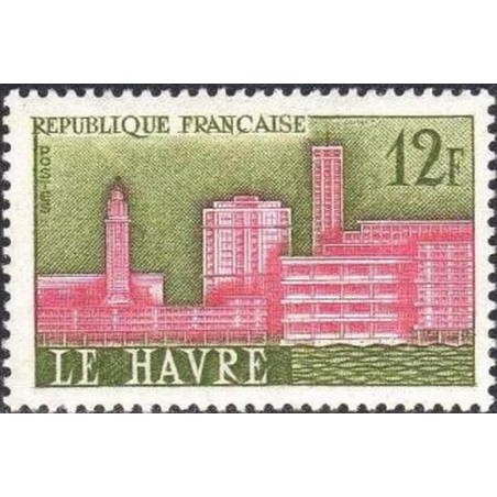 France num Yvert 1152 ** MNH Le Havre Année 1958