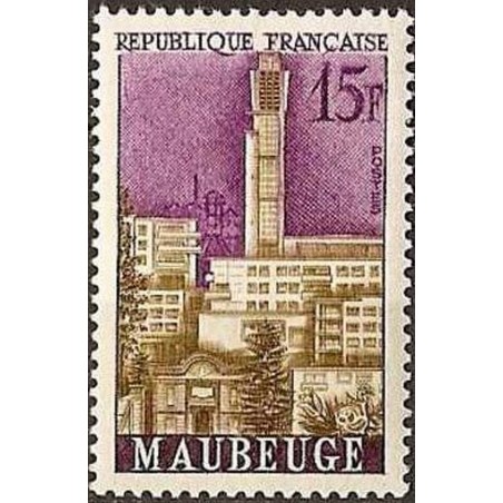 France num Yvert 1153 ** MNH Maubeuge Année 1958