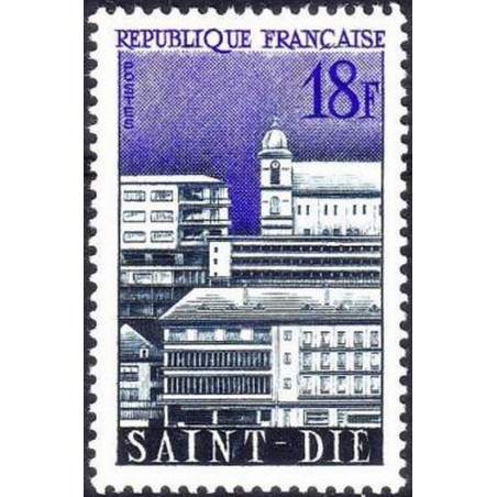 France num Yvert 1154 ** MNH St Die Année 1958