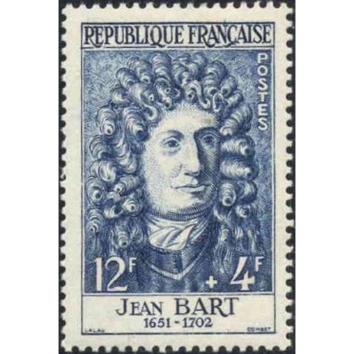 France num Yvert 1167 ** MNH Jean Bart Année 1958