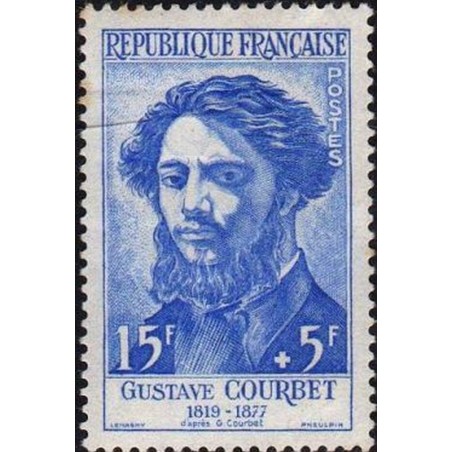 France num Yvert 1169 ** MNH Gustave Courbet Année 1958
