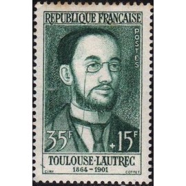 France num Yvert 1171 ** MNH Toulouse Lautrec Année 1958