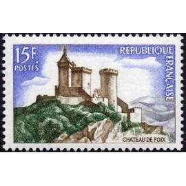 France num Yvert 1175 ** MNH Château de Foix Année 1958