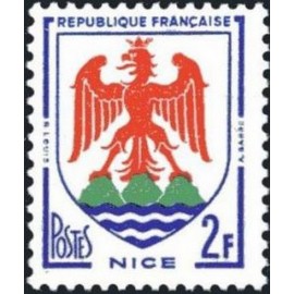 France num Yvert 1184 ** MNH Armoiries NICE Année 1958