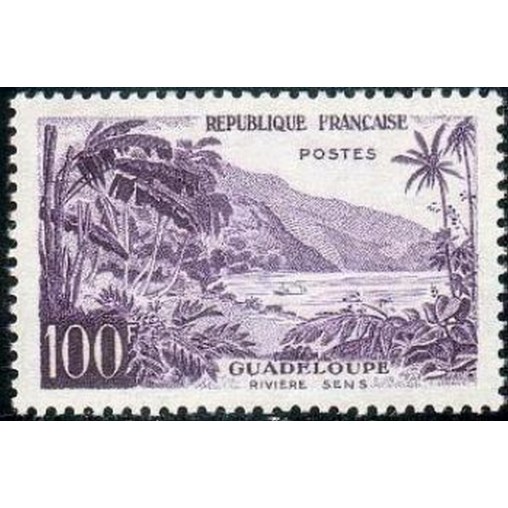 France num Yvert 1194 ** MNH Sens à la Guadeloupe Année 1959