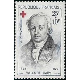 France num Yvert 1227 ** MNH Croix Rouge  Année 1959