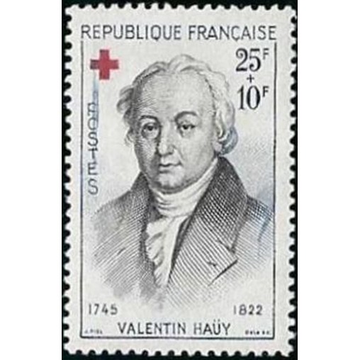 France num Yvert 1227 ** MNH Croix Rouge  Année 1959
