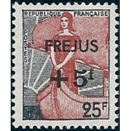 France num Yvert 1229 ** MNH Nef Frejus Année 1959