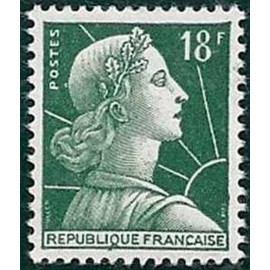 France num Yvert 1001A ** MNH Muller  Année 1955