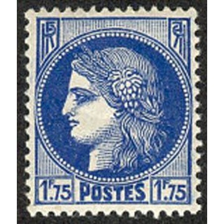 France num Yvert 372 ** MNH Type ceres Année 1938
