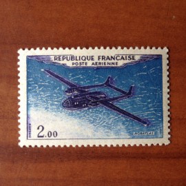 France PA Avion Num Yvert 38** MNH Brun Noir et Outremer