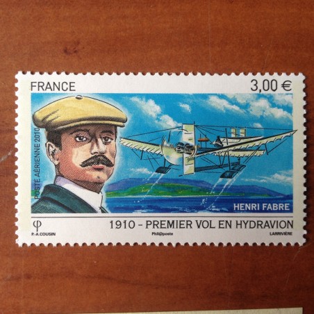 France PA Avion Num Yvert 73 ** MNH Vol en Hydravion Henri Fabre