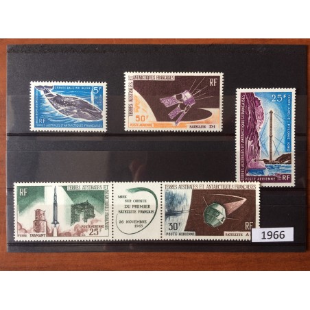 TAAF ** 1966 ANNEE COMPLETE MNH