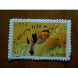 France num Yvert 3634 ** MNH Année 2004 bebe abeille c'est une fille