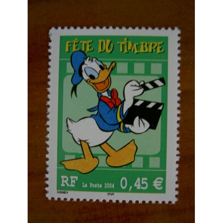 France num Yvert 3642 ** MNH Année 2004 Disney Donald