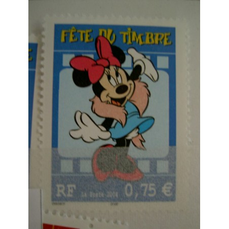 France num Yvert 3643 ** MNH Année 2004 Disney Minnie
