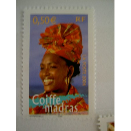 France num Yvert 3650 ** MNH Année 2004 Coiffe Madras Martinique