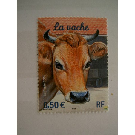 France num Yvert 3664 ** MNH Année 2004 Vache