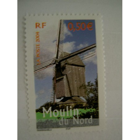 France num Yvert 3706 ** MNH Année 2004 Moulin du Nord