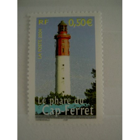 France num Yvert 3709 ** MNH Année 2004 Phare du Cap Ferret Leuchtturm