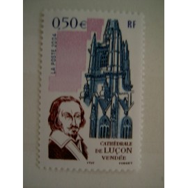 France num Yvert 3712 ** MNH Année 2004 Luçon cathedrale Et richelieu