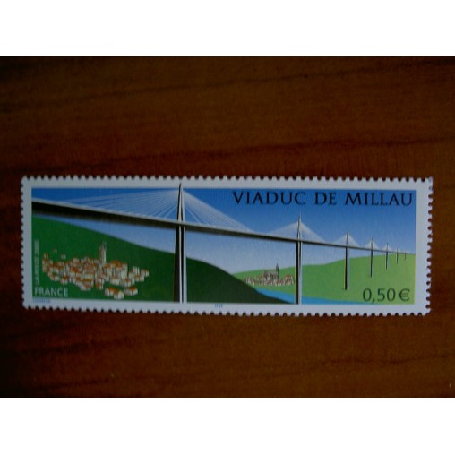 France num Yvert 3730 ** MNH Année 2004 Viaduc du Millau
