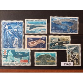TAAF ** 1969 ANNEE COMPLETE MNH
