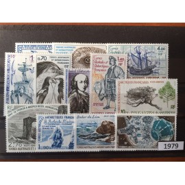 TAAF ** 1979 ANNEE COMPLETE MNH