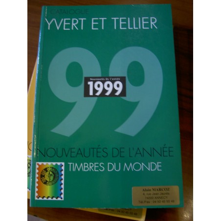 LES TIMBRES DE L'ANNEE 1999