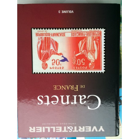 CARNET de FRANCE Volume 3 timbre 283, 365 368 avec livret cote 2011