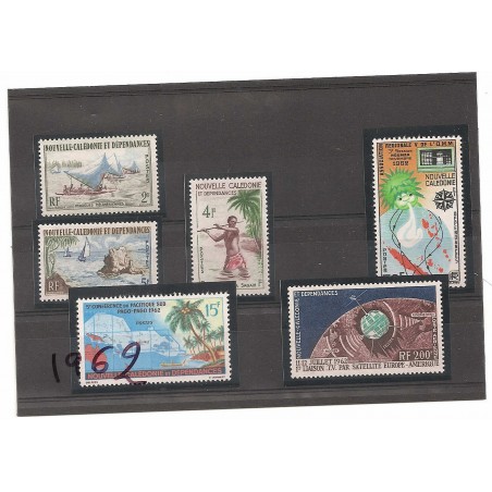 NOUVELLE CALEDONIE ** 1962 ANNEE COMPLETE MNH